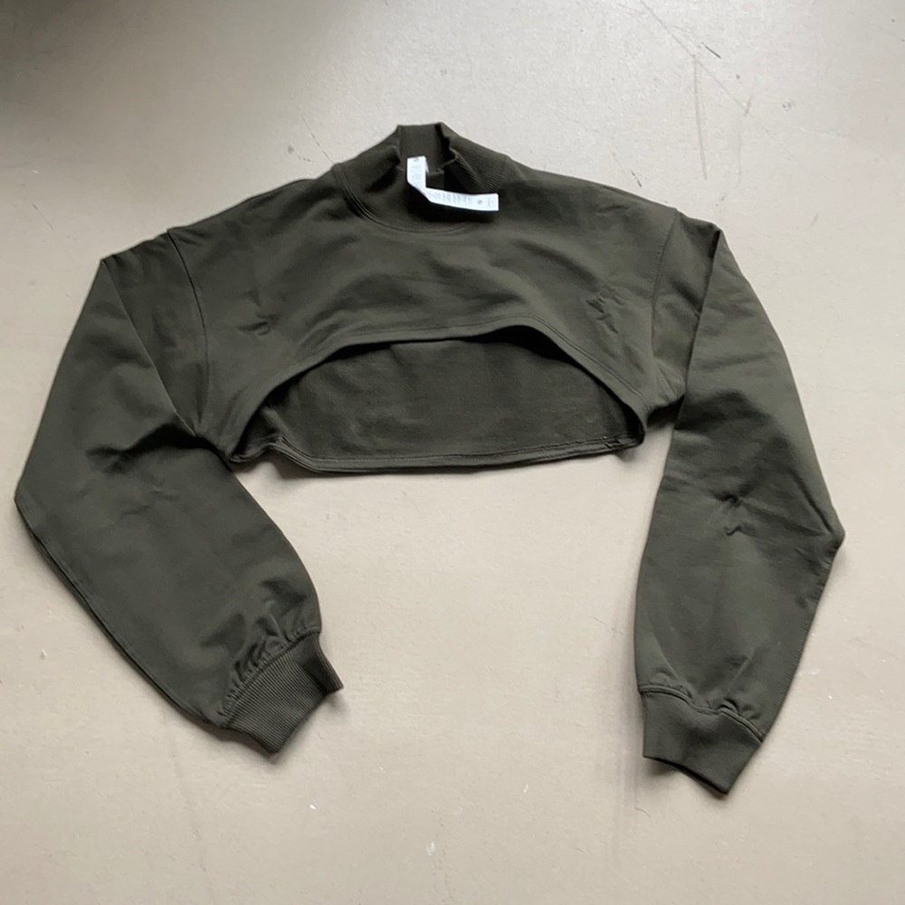 LA super crop long sleeve
